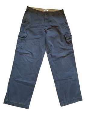 Old Navy Cargo Wide Leg Charcoal Pants 38X34